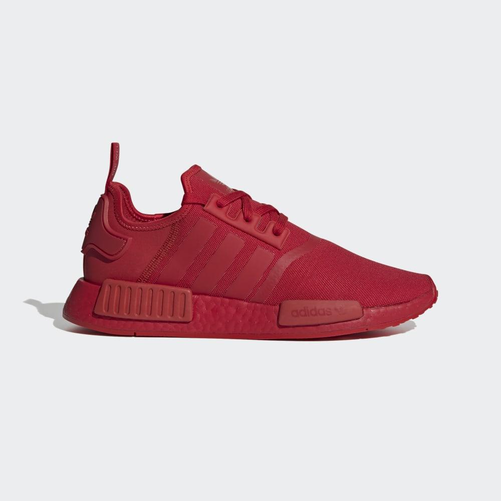 Adidas Men's NMD_R1 Originals Shoes Deep Red Ireland FV9017